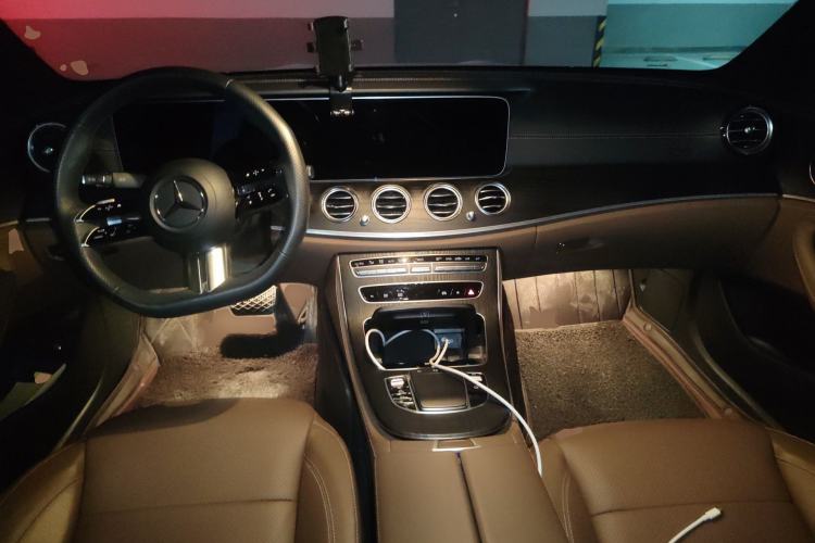 Used Mercedes-Benz E-Class 2023 E 300 L Sporty and Stylish Model Center Console