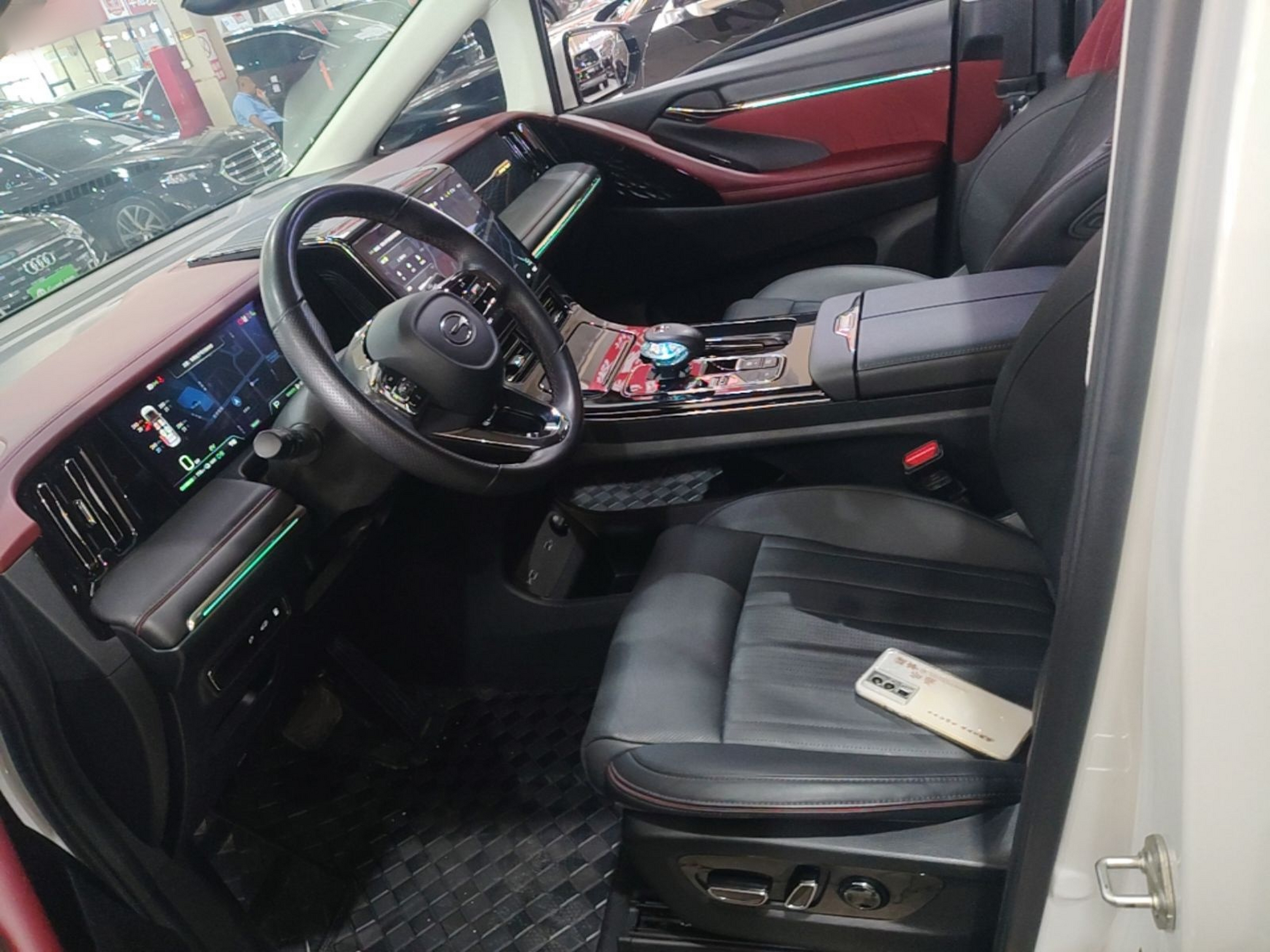 Avant de la voiture