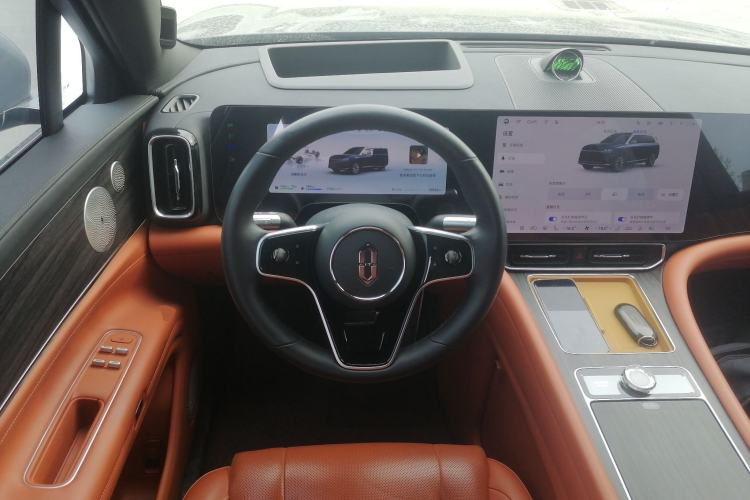 Used Hima AITO M9 2024 Range-Extended Ultra Version 42 kWh 6-Seater Model Steering Wheel