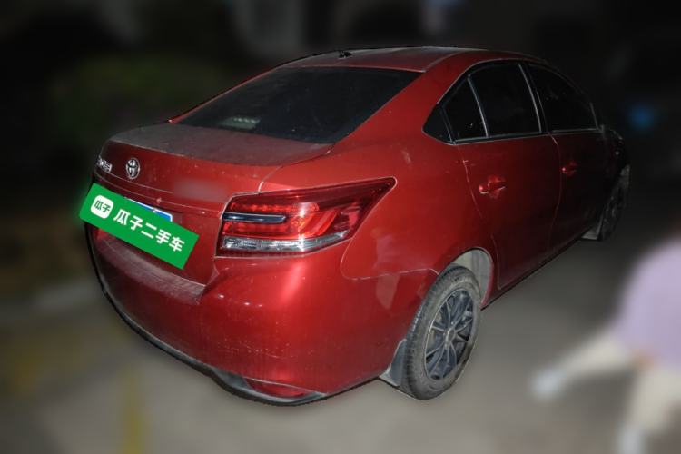 Used Toyota YARiS L Zhi Xiang 2017 1.5E CVT Dynamic Edition Rear Right 45 Deg