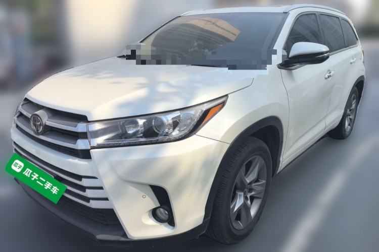 Used Toyota Highlander 2018 2.0T Four-Wheel Drive Luxury Edition 7 Seats China V Emission Standard