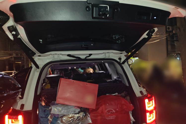 Used GAC Trumpchi GS8 2017 320T Four-Wheel Drive Luxury Smart Connectivity Version (7 Seats) Trunk