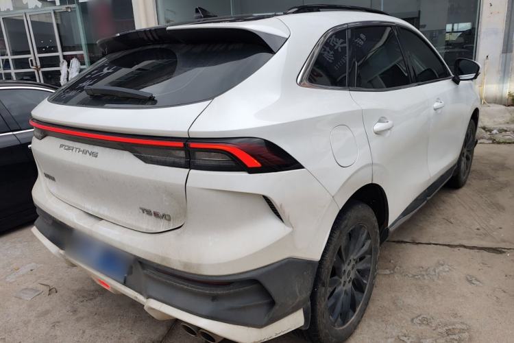 Used FORTHING T5 EVO 2024 Kungfeng Edition 1.5TD DCT Mach Diamond Model Rear Right 45 Deg