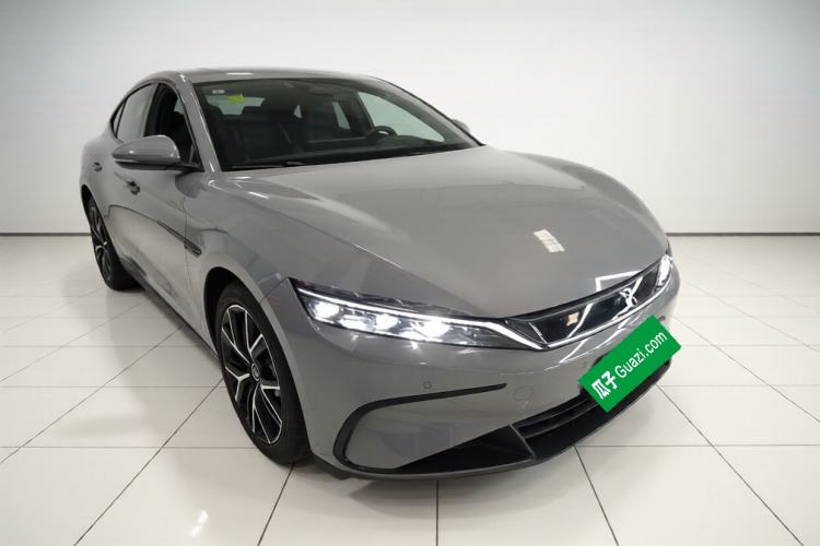 Used BYD Han 2025 DM-i Intelligent Driving Edition 125KM LiDAR Flagship Model Front Right 45 Deg