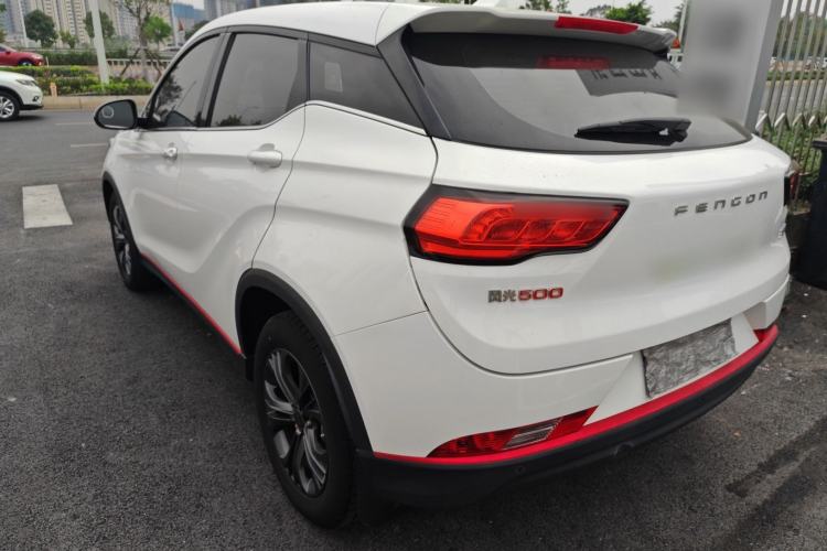 Used Dongfeng Fengon 500 2022 1.5L CVT Luxury Edition Rear Left 45 Deg