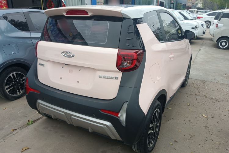 Used Chery QQ Little Ant 2022 Restyled Version Sweet Pink Edition Half-Sugar Version 28.8 kWh 30 kW 301 km Rear Right 45 Deg