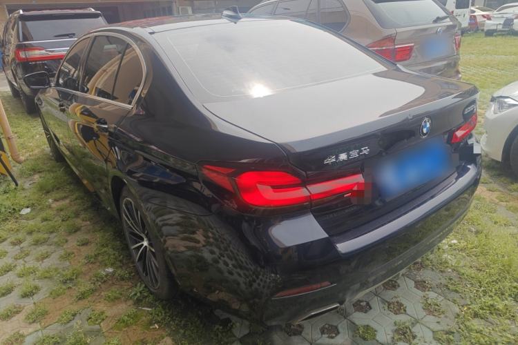 Used BMW 5 Series 2022 Restyled 530Li Leading Edition M Sport Package Rear Left 45 Deg