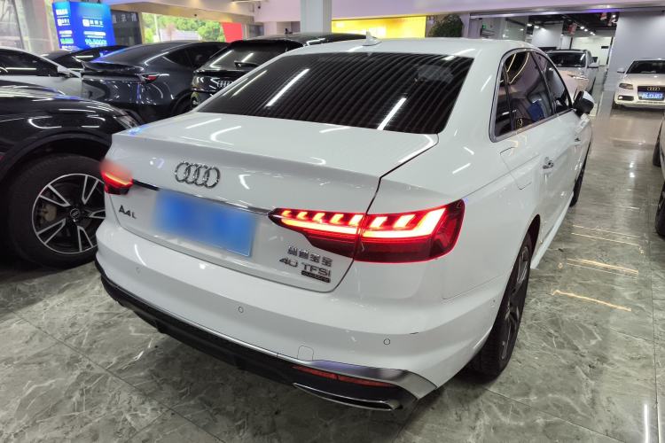 Used Audi A4L 2020 40 TFSI Fashion Dynamic Model Rear Right 45 Deg