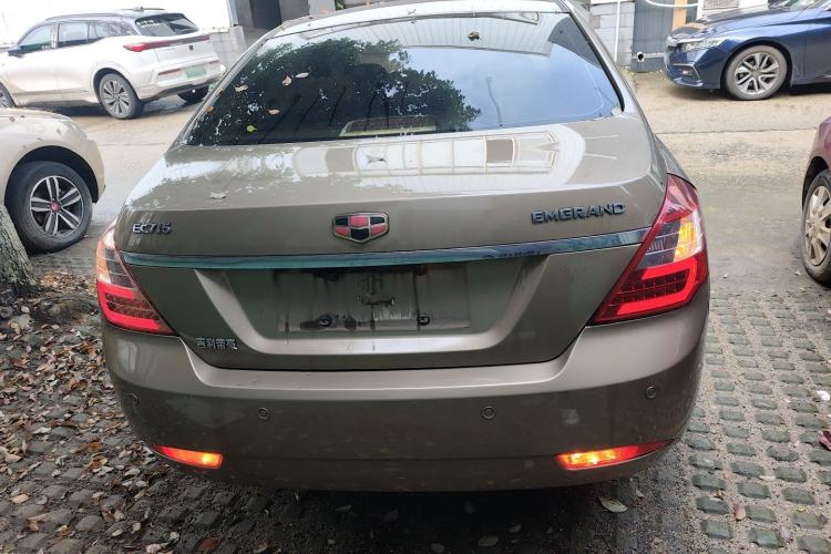 Used Geely Auto Classic Emgrand 2013 Sedan 1.5L Manual Elite Model Rear