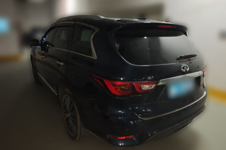 Used Infiniti QX60 2018 2.5 S/C Hybrid Two-Wheel-Drive Champion Family Edition Rear Left 45 Deg