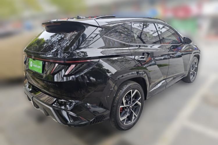 Used Hyundai Tucson 2025 Tucson L 1.5T Elite Edition N-Line Rear Right 45 Deg