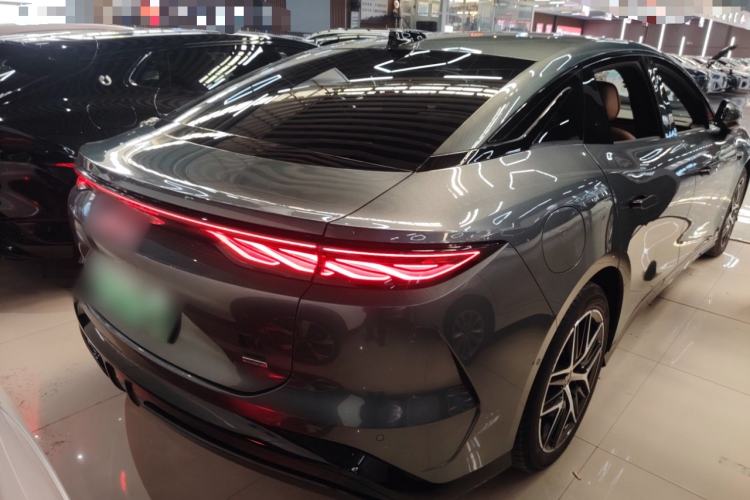 Used BYD Han L 2025 DM-p Four-Wheel-Drive LiDAR Flagship Model Rear Right 45 Deg