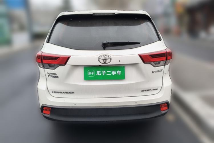 Used Toyota Highlander 2018 2.0T Four-Wheel Drive Prestige Version 7 Seats China V Emission Standard
