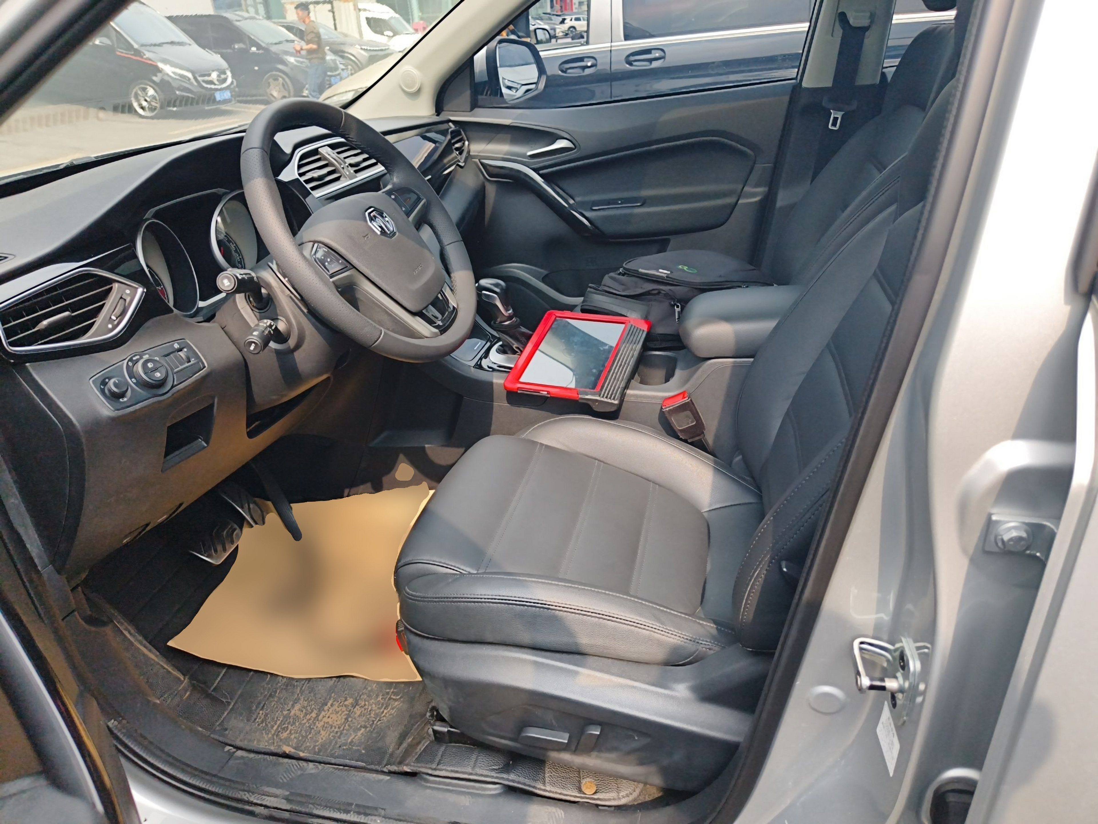 Avant de la voiture