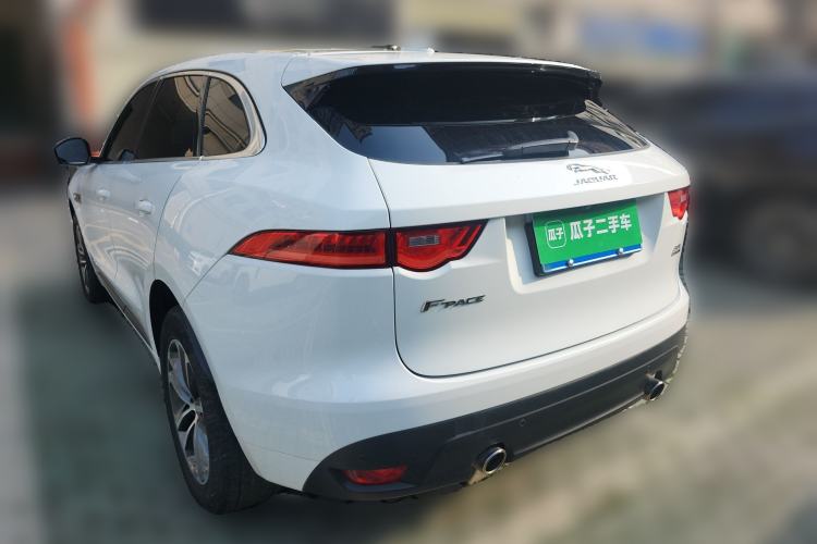 Used Jaguar F-PACE 2018 Restyled 2.0T All-Wheel-Drive R-Sport Sport Edition Rear Left 45 Deg