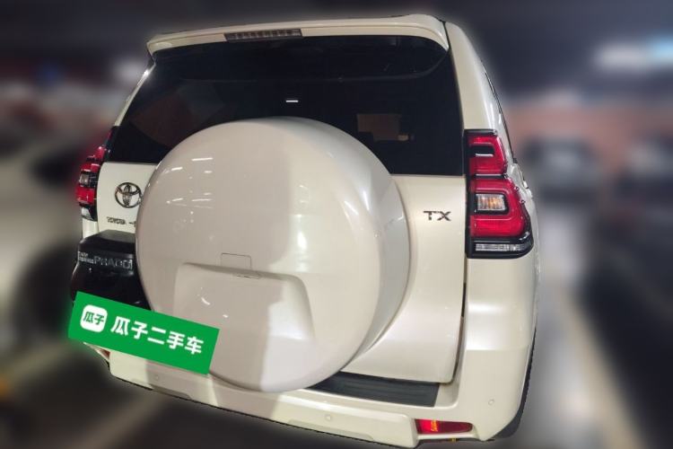 Used Toyota Prado 2018 3.5L Automatic TX-L with Rear-Mounted Spare Tire
