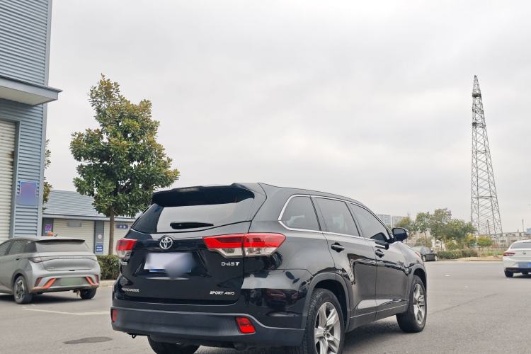Used Toyota Highlander 2018 2.0T Four-Wheel Drive Luxury Version 7 Seats China VI Standard