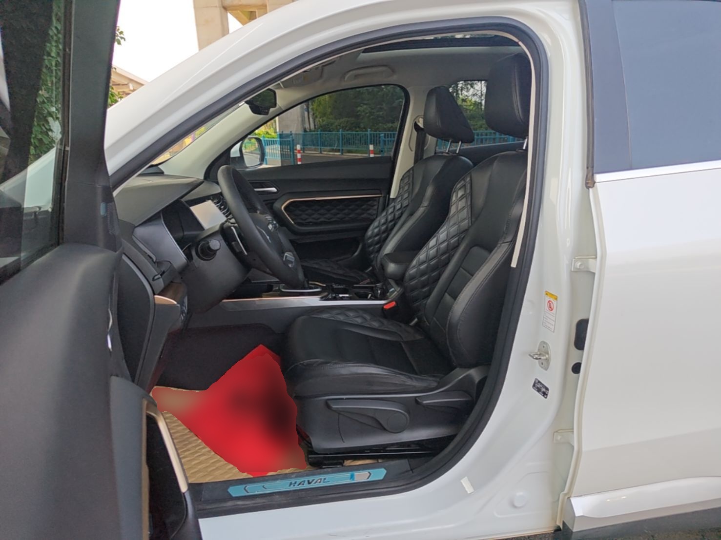 Avant de la voiture