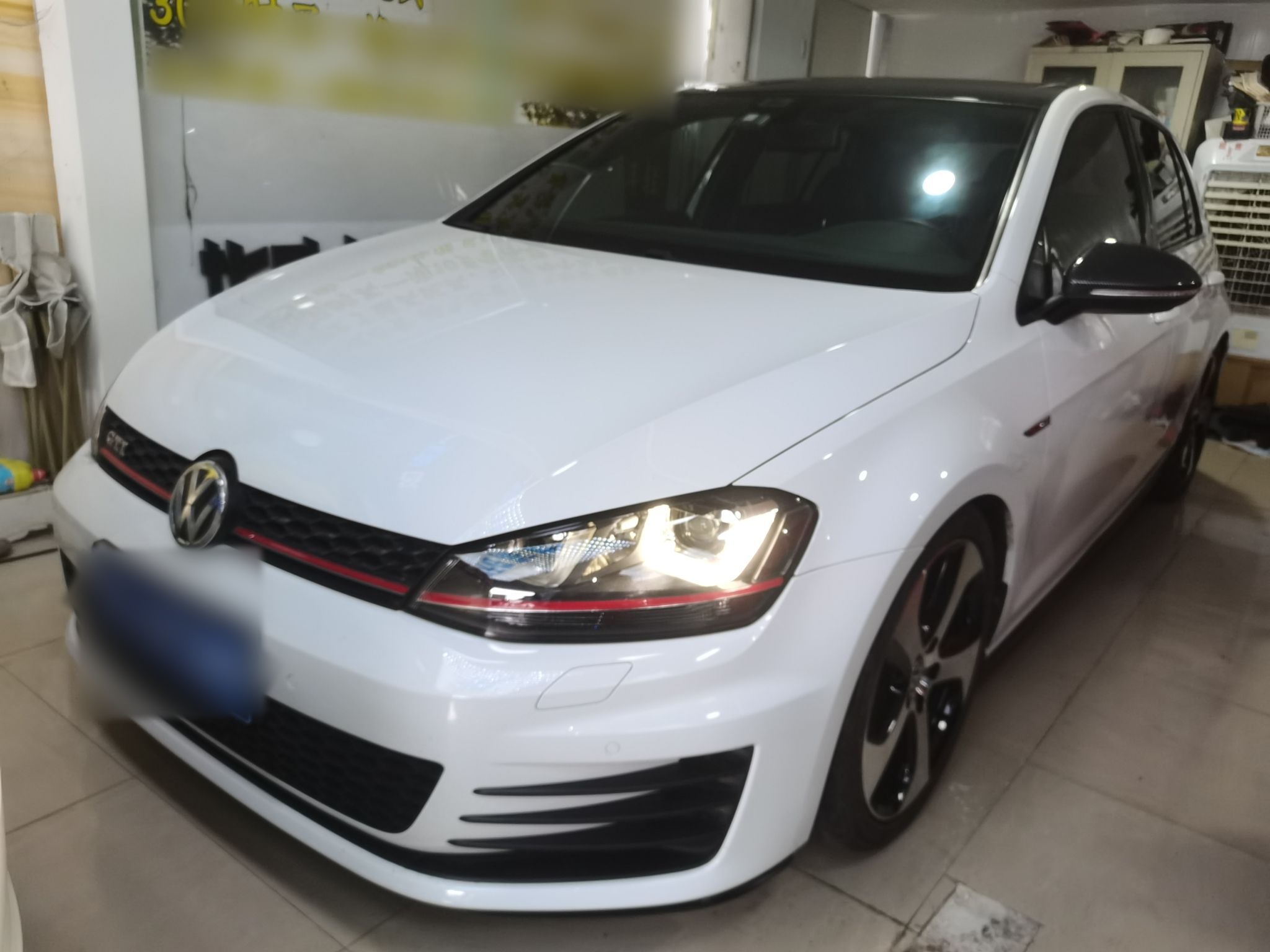 Parte inferior delantera