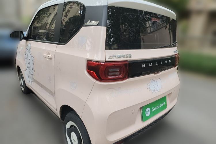 Used Wuling Hongguang MINIEV 2021 Macaron Premium Model – Lithium Iron Phosphate Rear Left 45 Deg