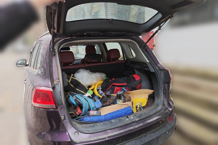 Used Zotye Domy X5 2017 Upgraded Model 1.5T CVT ZhiXian Edition Trunk