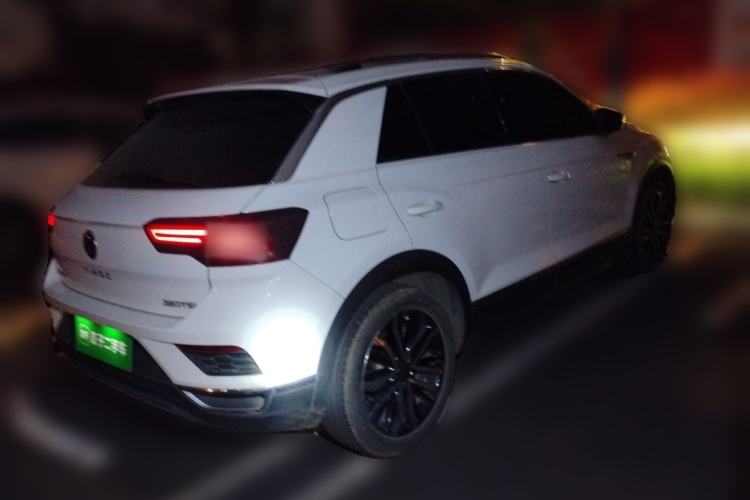 Used Volkswagen T-ROC 2021 280TSI DSG Two-Wheel Drive Comfort Connect Edition Rear Right 45 Deg