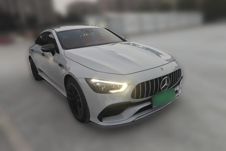 Used Mercedes-Benz AMG GT 2019 AMG GT 50 four-door sports car Front Right 45 Deg