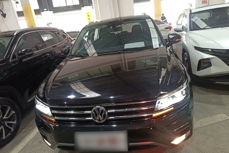 Used Volkswagen Tiguan L 2019 Updated Version 330TSI Automatic Two-Wheel Drive Panoramic Comfort Edition China VI Standard Front