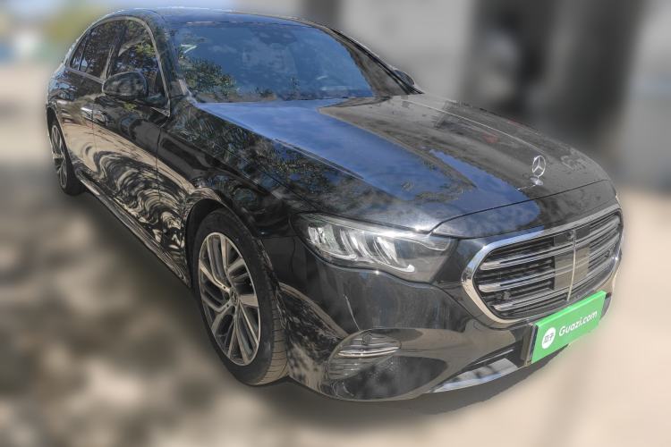 Used Mercedes-Benz E-Class 2024 E 300 L Stylish Model Front Right 45 Deg