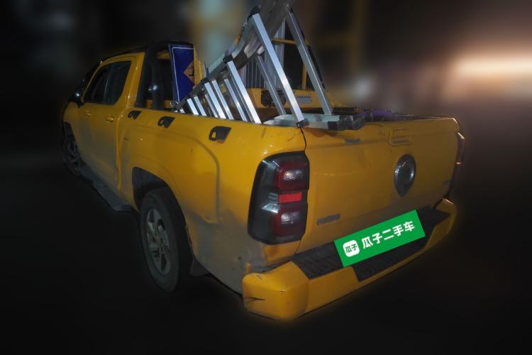 Used Great Wall King Kong Poer 2022 2.0T Manual Diesel Two-Wheel Drive Navigation Version with Long Bed – GW4D20M Rear Left 45 Deg