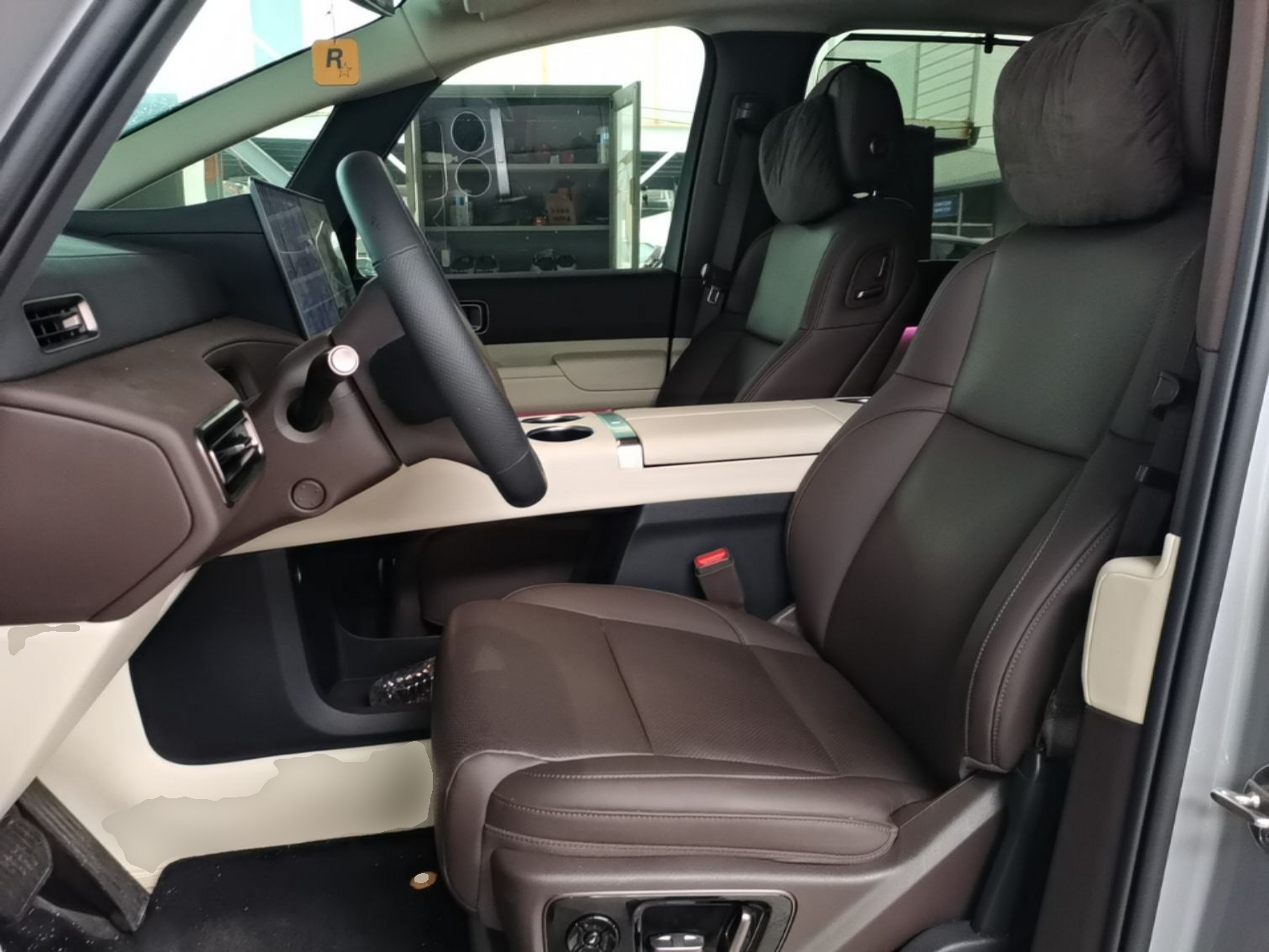 Avant de la voiture