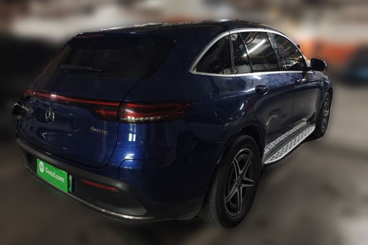 Used Mercedes-Benz EQC 2021 EQC 400 4MATIC Rear Right 45 Deg