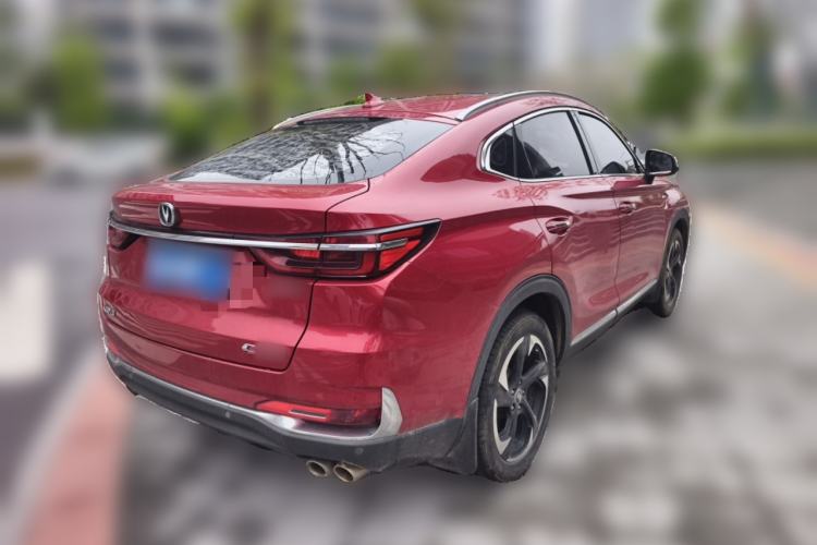 Used CHANGAN CS85 COUPE 2019 2.0T Automatic Luxury Edition China VI Standard Rear Right 45 Deg