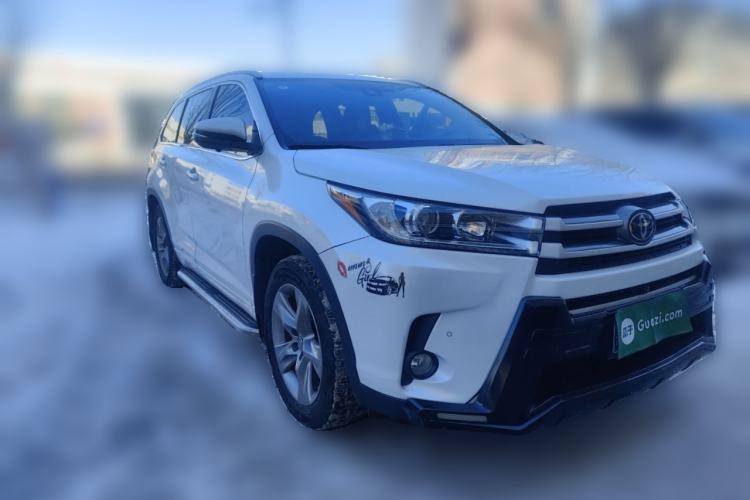 Used Toyota Highlander 2018 2.0T Four-Wheel Drive Luxury Version 7 Seats China VI Standard