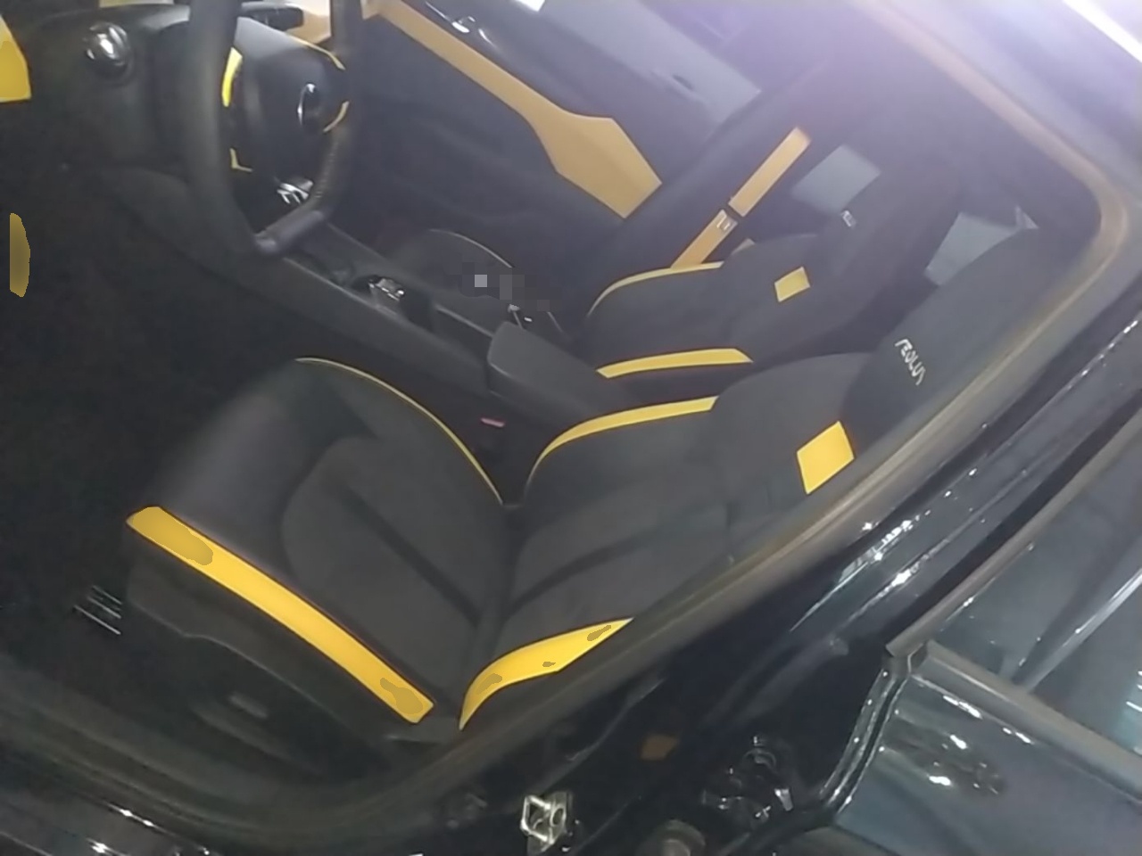 Avant de la voiture
