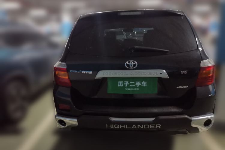 Used Toyota Highlander 2011 2.7L Two-Wheel Drive 7-Seater Supreme Edition Rear