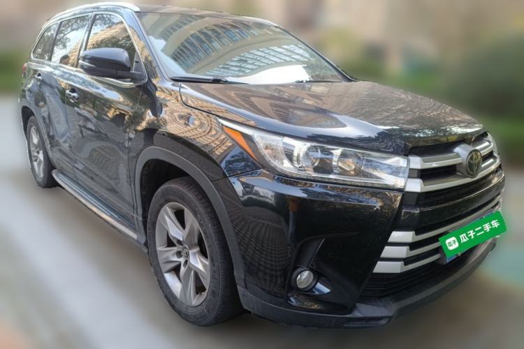 Used Toyota Highlander 2018 2.0T Four-Wheel Drive Luxury Version 7 Seats China VI Standard
