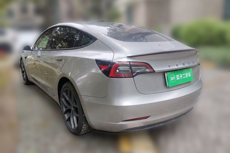 Used Tesla Model 3 2022 Performance High-Performance All-Wheel-Drive Version Rear Left 45 Deg