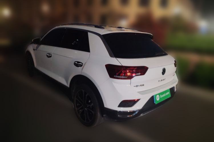 Used Volkswagen T-ROC 2021 280TSI DSG Two-Wheel Drive Comfort Connect Edition Rear Left 45 Deg