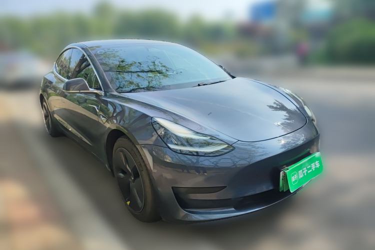 Used Tesla Model 3 2019 Standard Range Rear-Drive Upgraded Version Front Right 45 Deg