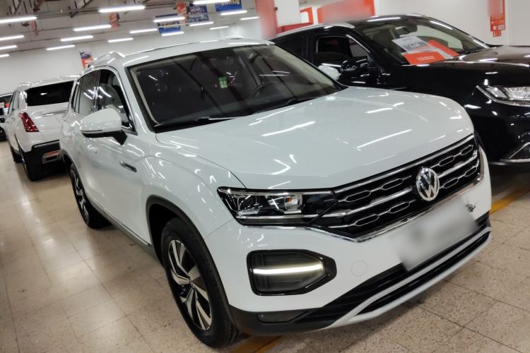 Used Volkswagen Tayron 2020 280TSI Two-Wheel Drive Luxury Connect Edition Front Right 45 Deg