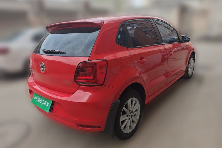 Used Volkswagen Polo 2014 1.4L Automatic Comfort Edition Rear Right 45 Deg