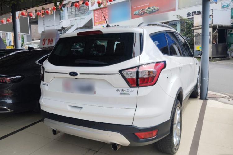 Used Ford Kuga 2017 EcoBoost 180 Two-Wheel-Drive Tiger Leap Model Rear Right 45 Deg