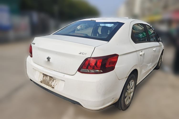 Used Peugeot 301 2018 1.6L Manual Comfort Edition Rear Right 45 Deg