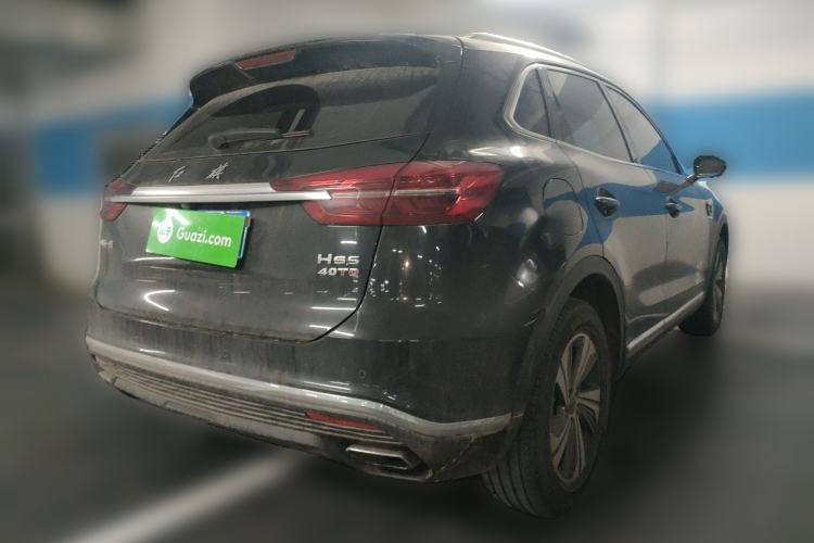 Used Hongqi HS5 2019 2.0T Smart Connect Flagship Edition Rear Right 45 Deg