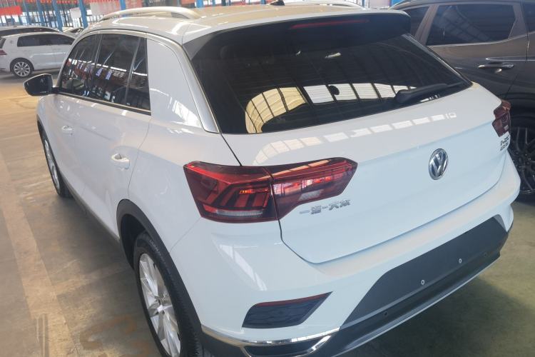 Used Volkswagen T-ROC 2019 230TSI DSG Two-Wheel-Drive Advanced Version China VI Standard Rear Left 45 Deg