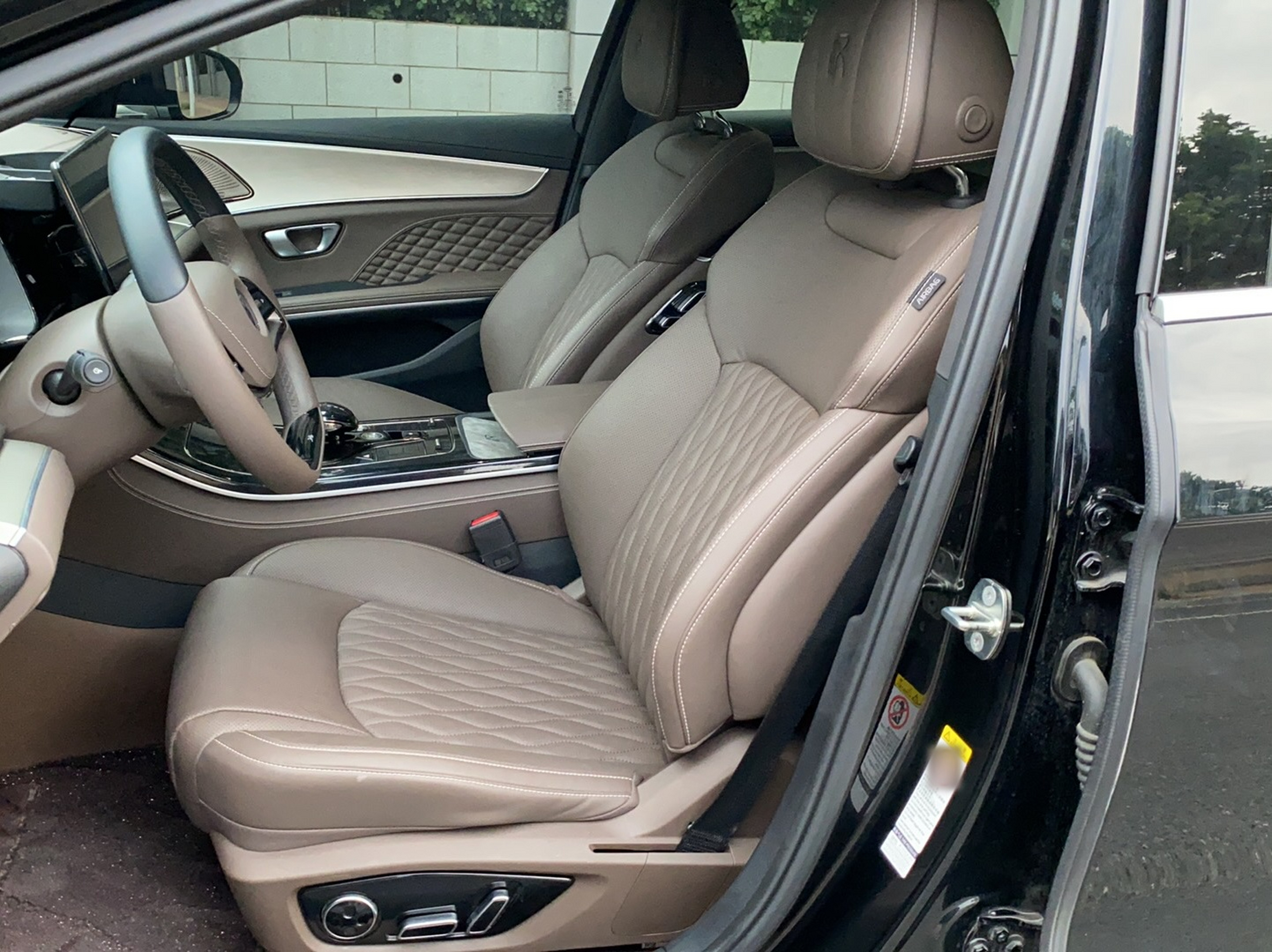 Avant de la voiture