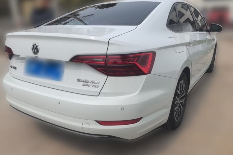 Used Volkswagen Sagitar 2019 280TSI DSG Comfort Version China VI Standard Rear Right 45 Deg