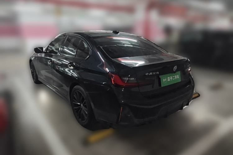 Used BMW 3 Series 2023 325i M Sport Night Edition Package Rear Left 45 Deg