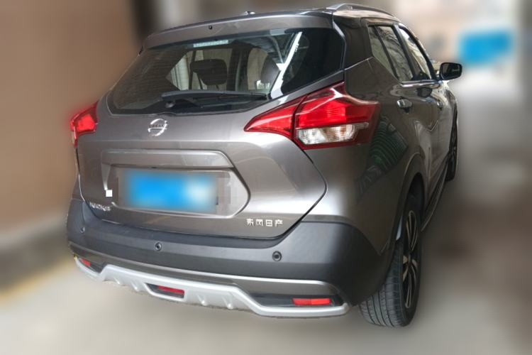 Used Nissan Kicks 2021 1.5L XV CVT Smart Connect Luxury Edition Rear Right 45 Deg
